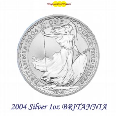 2004 1oz Silver BRITANNIA